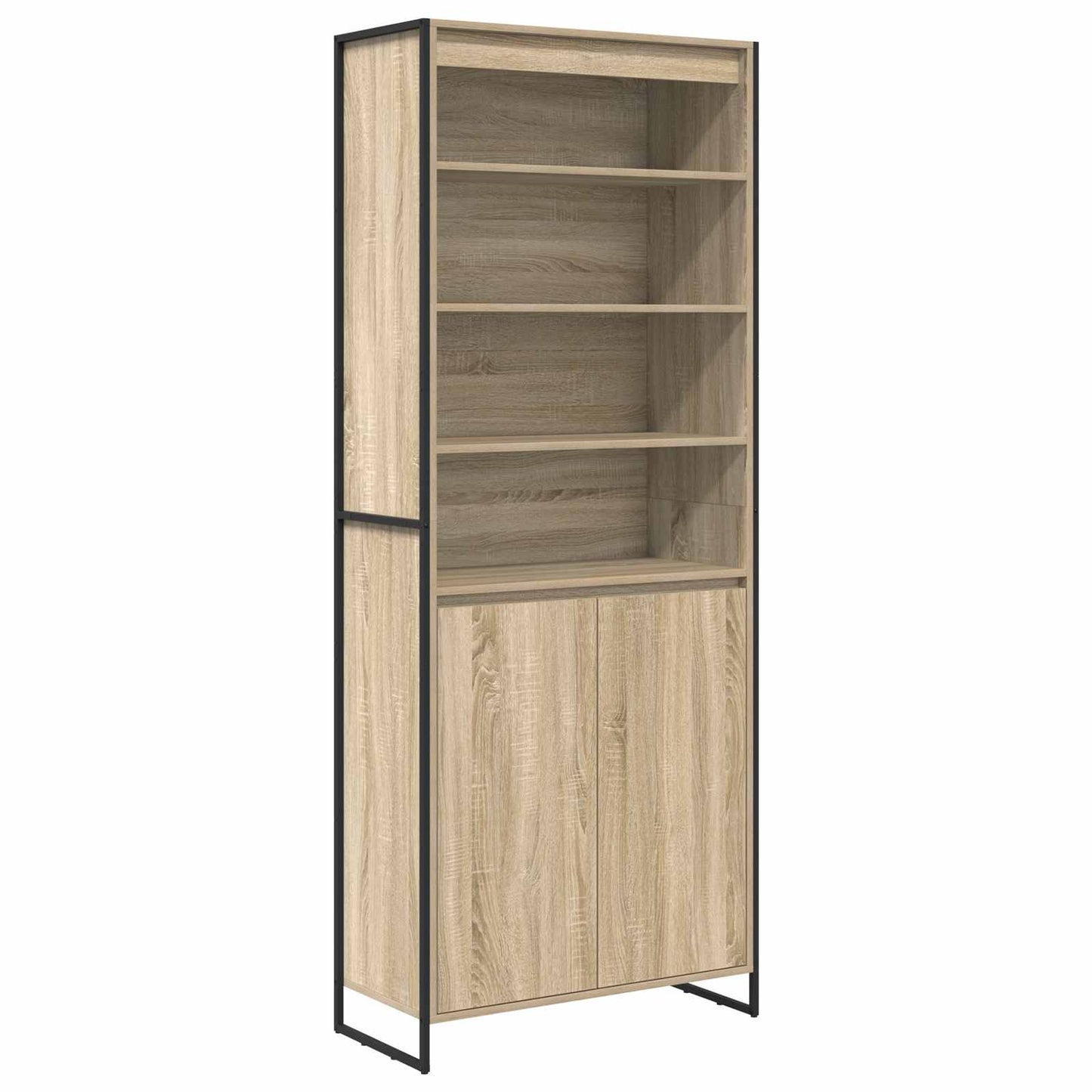 Magas szekrények Sonoma 79 x 36 x 200 cm Szerelt Fa