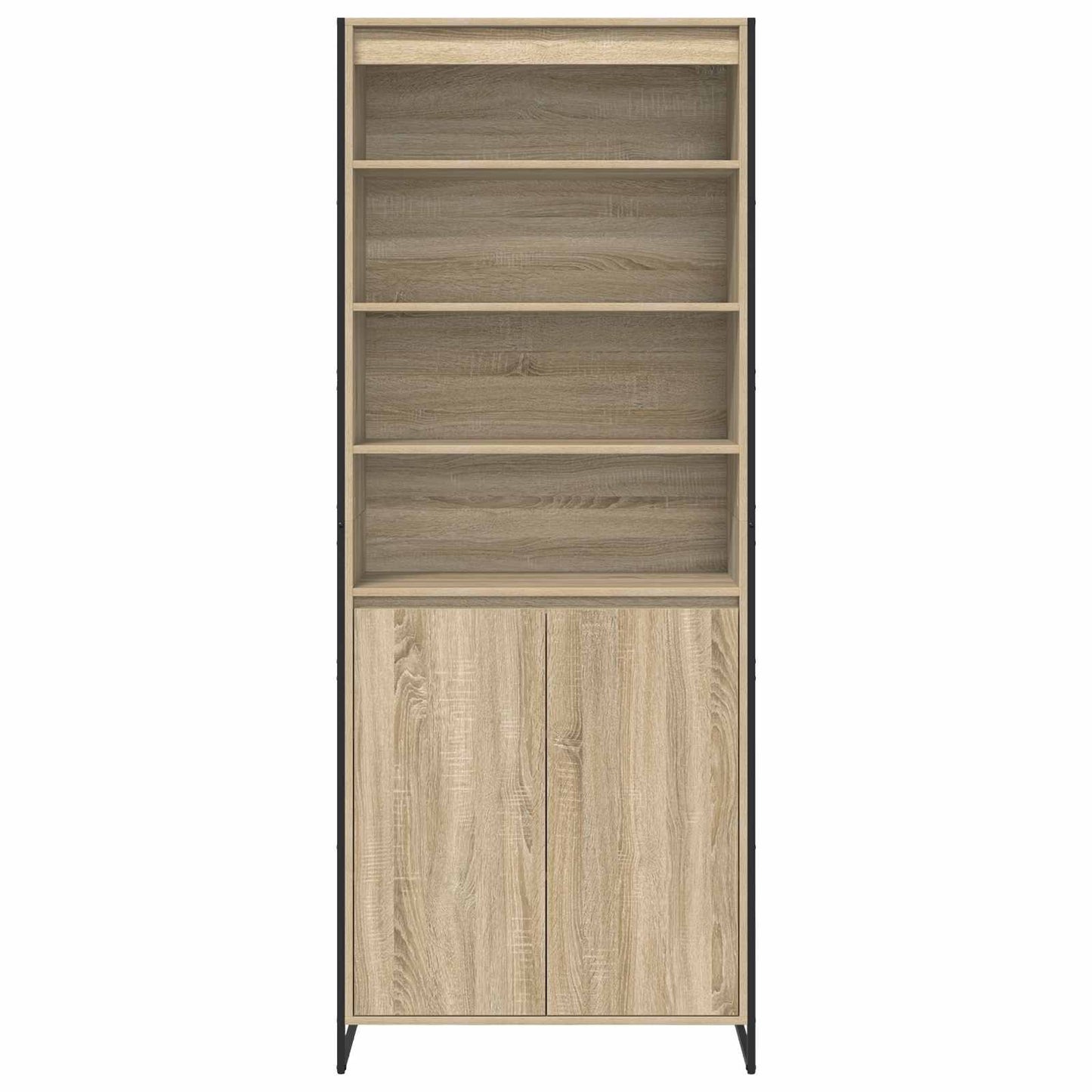 Magas szekrények Sonoma 79 x 36 x 200 cm Szerelt Fa