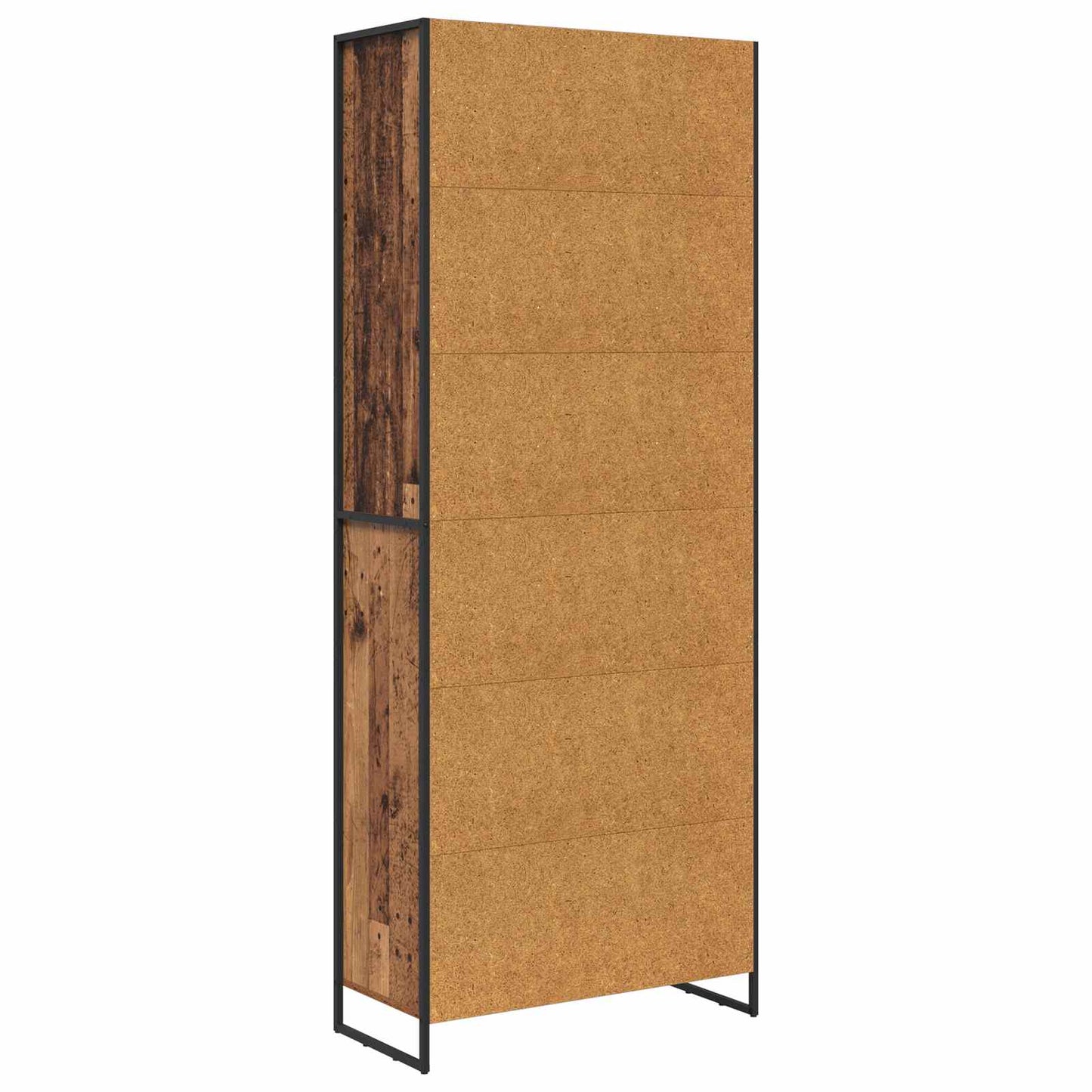 Magas szekrények Öreg fa 79 x 36 x 200 cm Szerelt Fa
