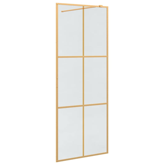Walk-in zuhanyfal Arany 80 x 195 cm edzett üveg