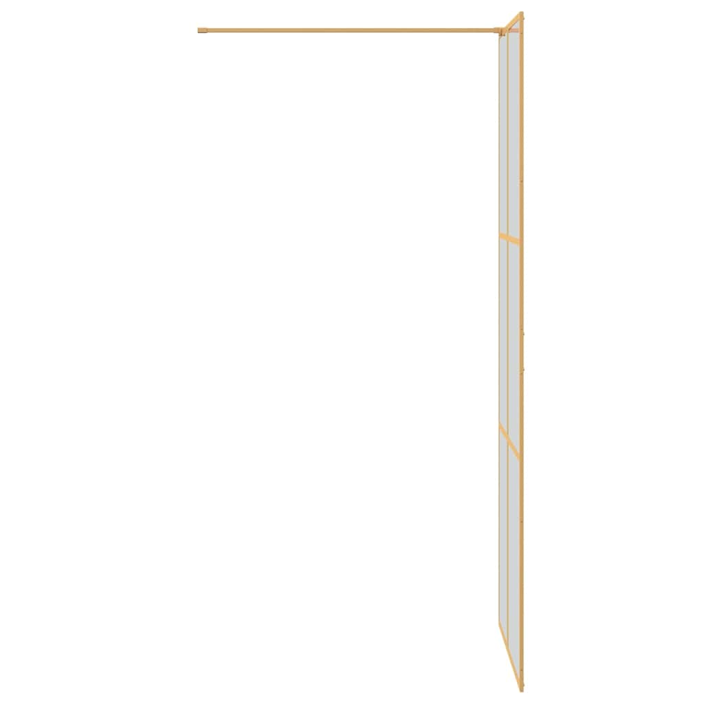 Walk-in zuhanyfal Arany 80 x 195 cm edzett üveg