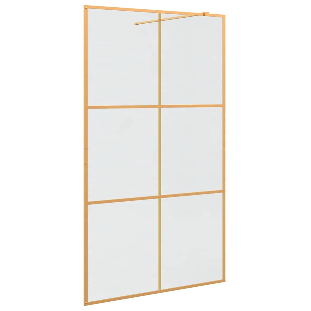Walk-in zuhanyfal Arany 115 x 195 cm edzett üveg