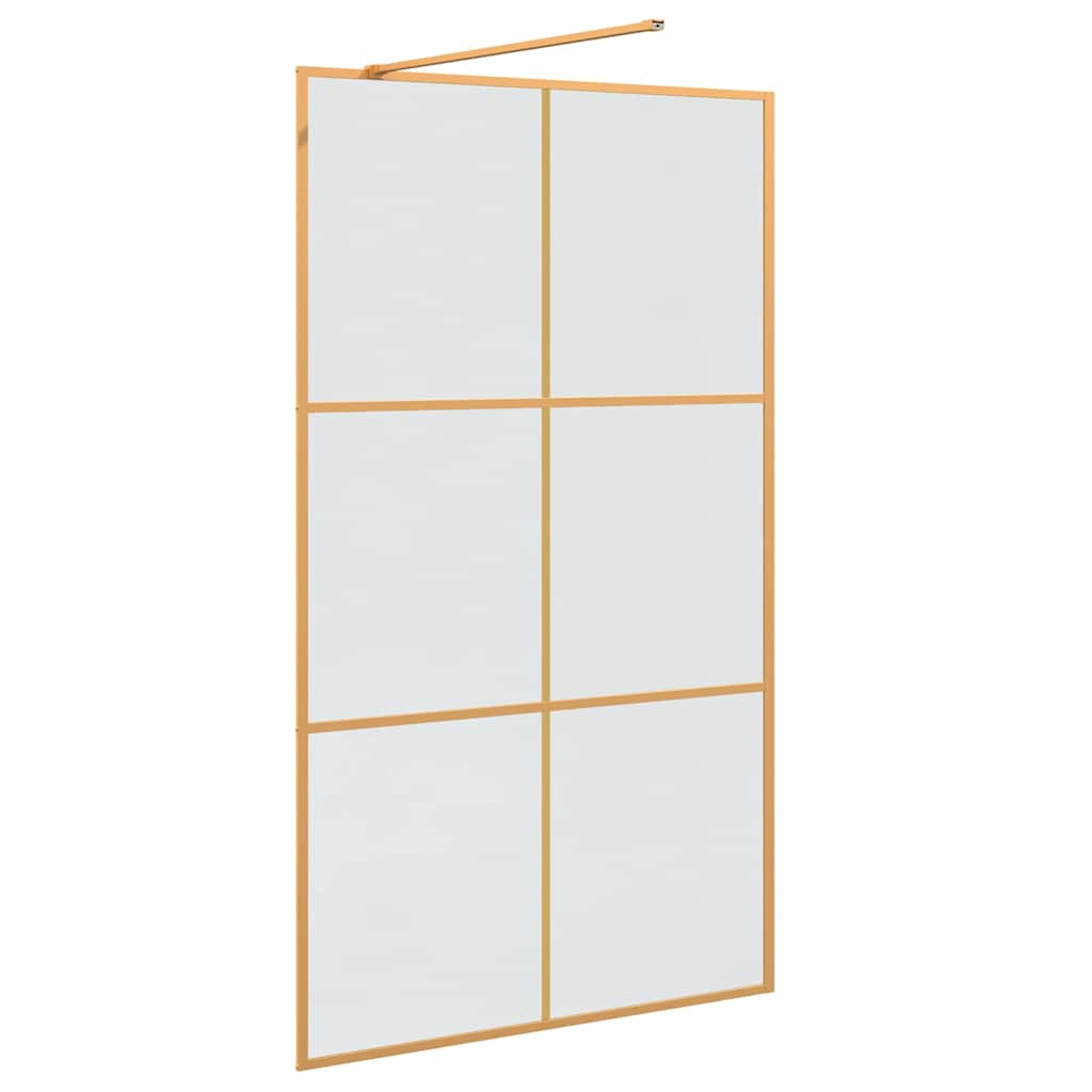 Walk-in zuhanyfal Arany 115 x 195 cm edzett üveg