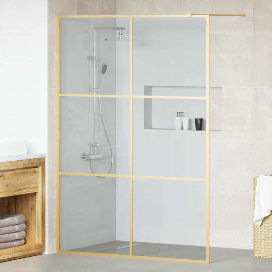 Walk-in zuhanyfal Arany 140 x 195 cm edzett üveg