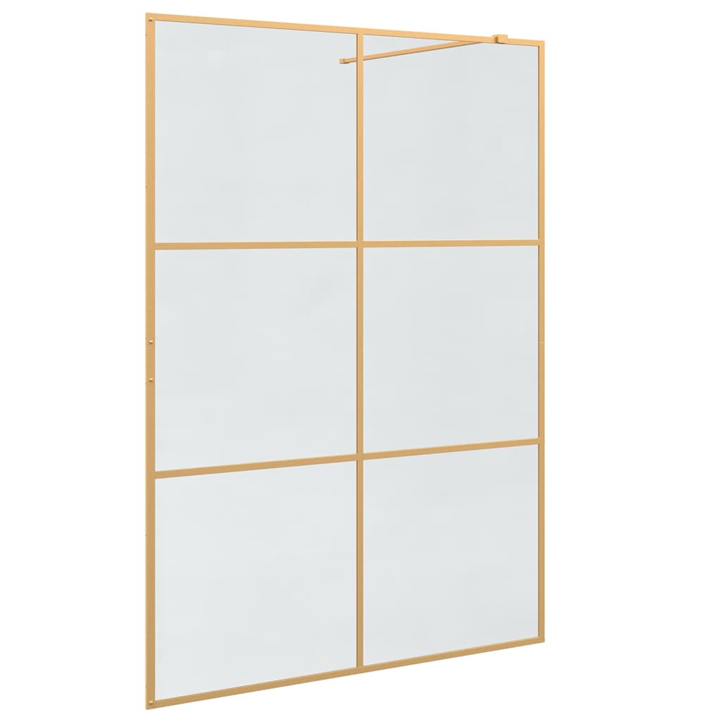 Walk-in zuhanyfal Arany 140 x 195 cm edzett üveg