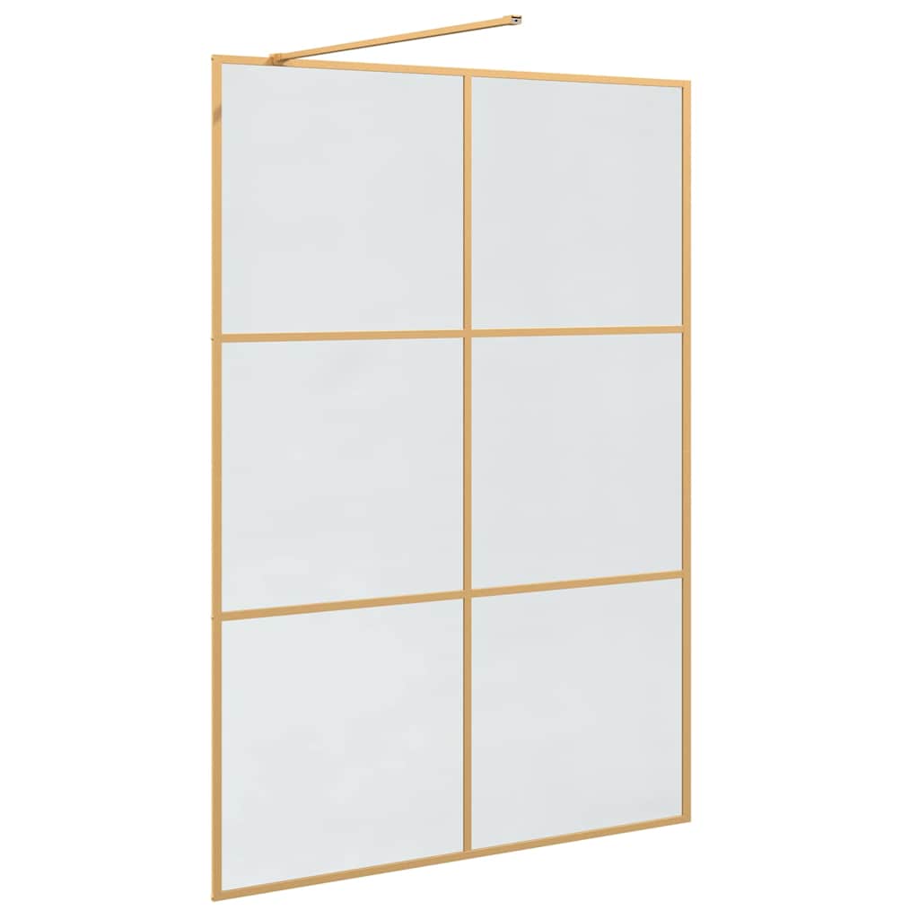 Walk-in zuhanyfal Arany 140 x 195 cm edzett üveg