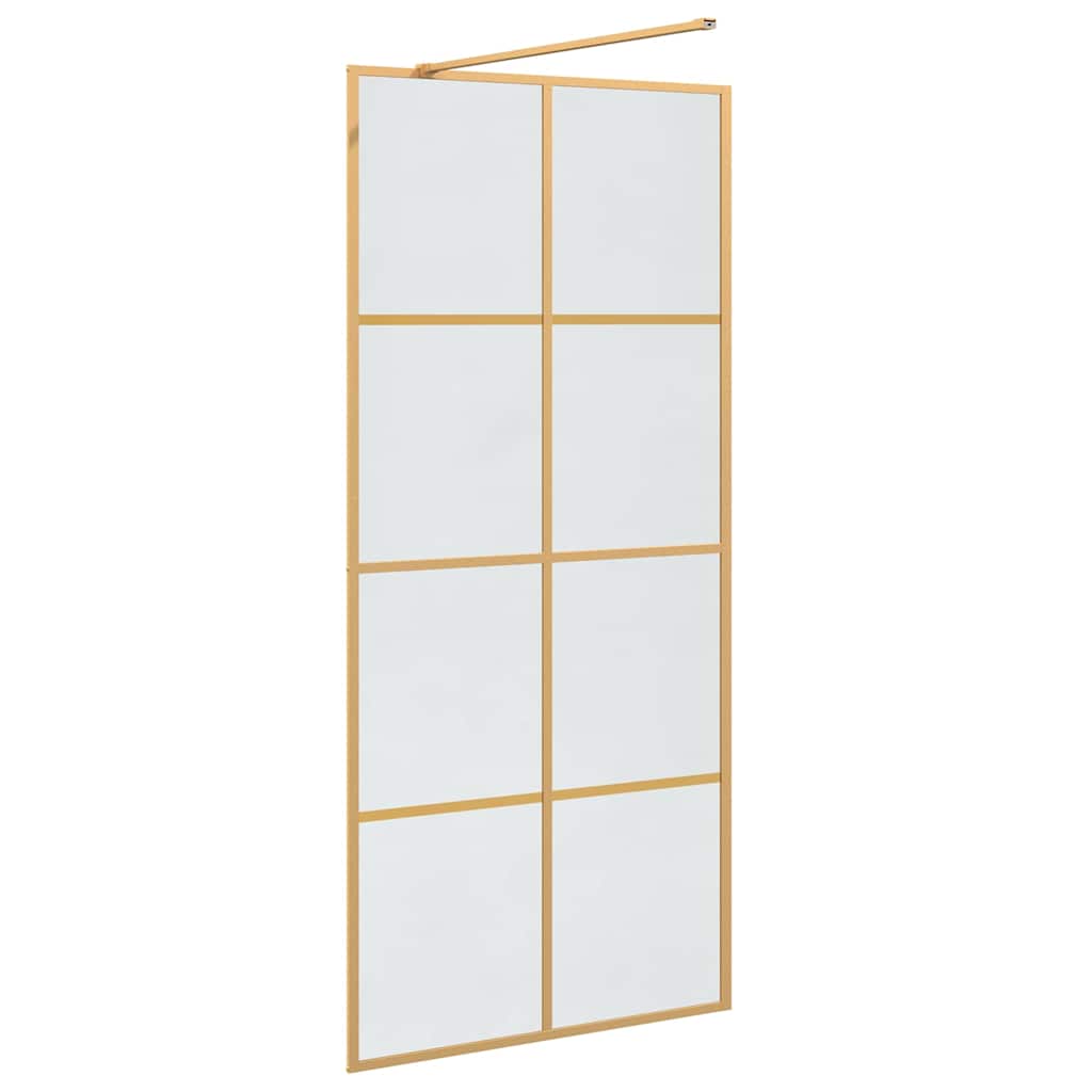Walk-in zuhanyfal Arany 90 x 195 cm edzett üveg