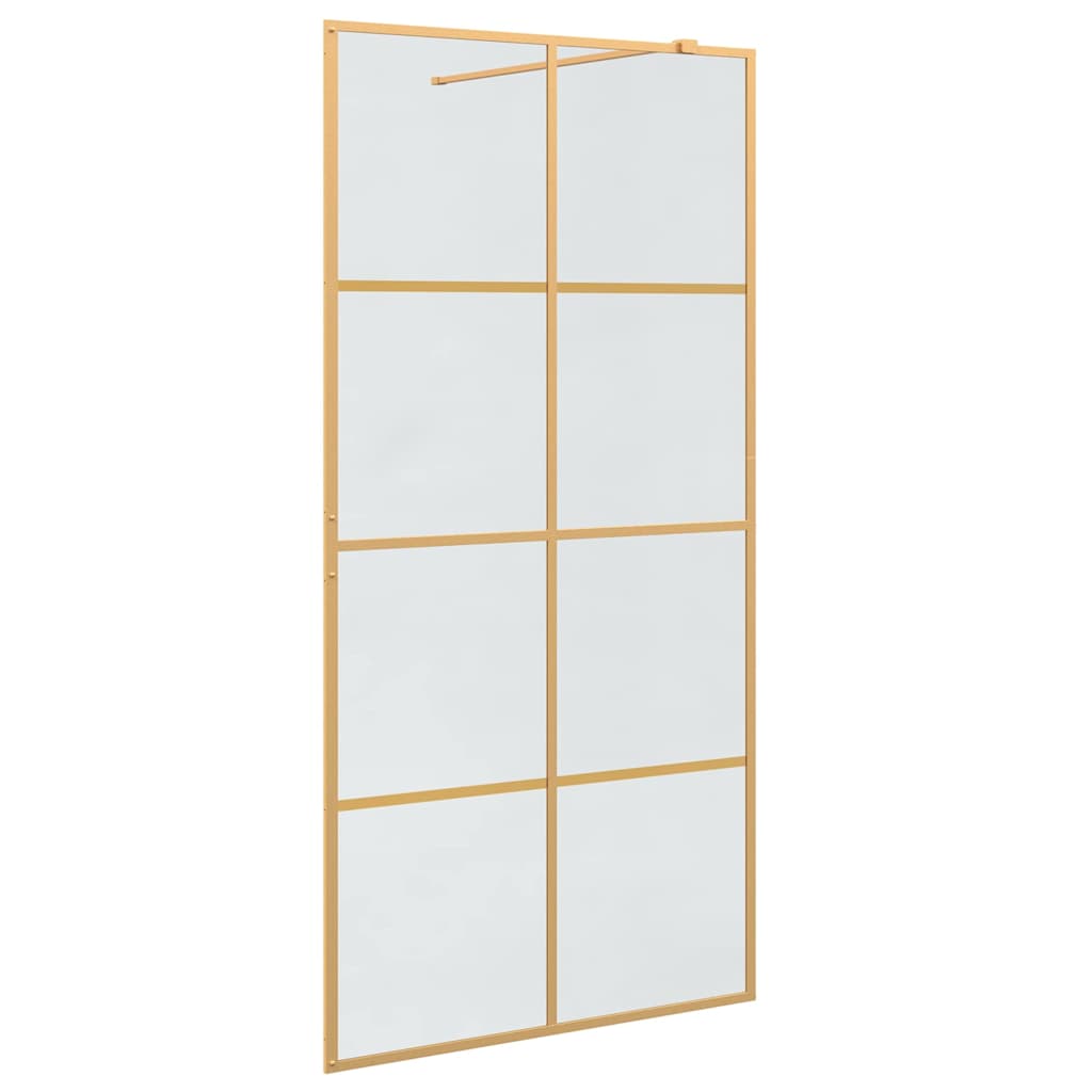 Walk-in zuhanyfal Arany 100 x 195 cm edzett üveg