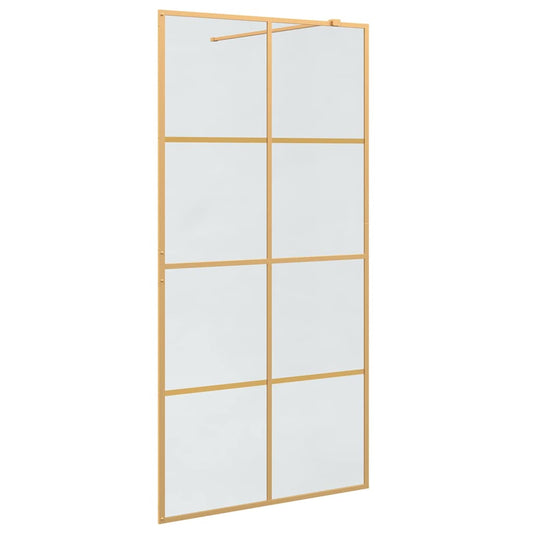Walk-in zuhanyfal Arany 100 x 195 cm edzett üveg