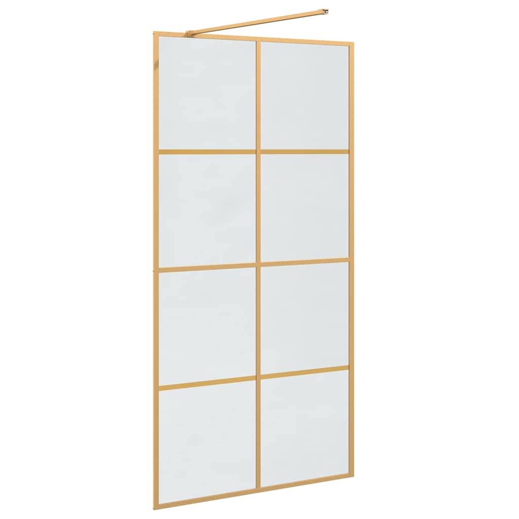 Walk-in zuhanyfal Arany 100 x 195 cm edzett üveg