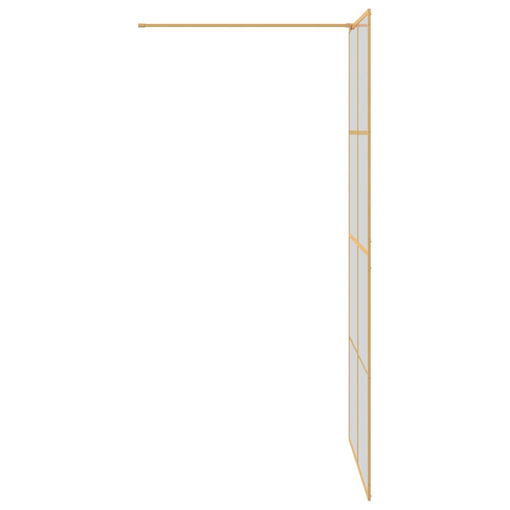 Walk-in zuhanyfal Arany 100 x 195 cm edzett üveg