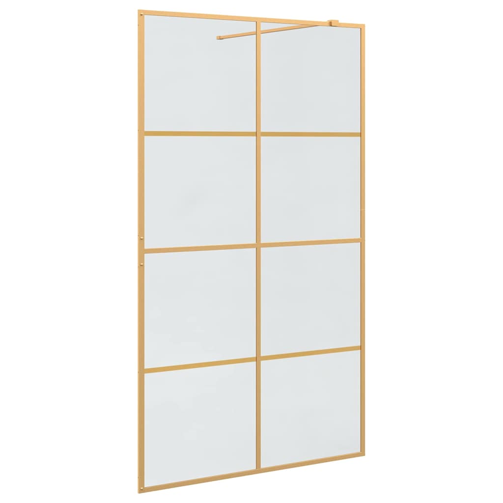 Walk-in zuhanyfal Arany 115 x 195 cm edzett üveg