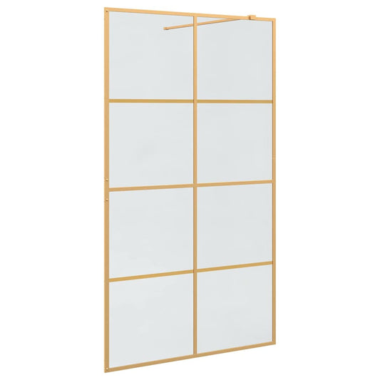 Walk-in zuhanyfal Arany 115 x 195 cm edzett üveg