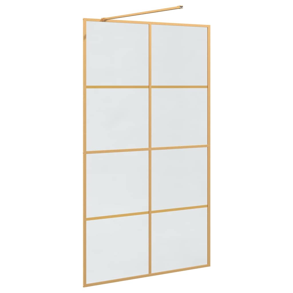 Walk-in zuhanyfal Arany 115 x 195 cm edzett üveg