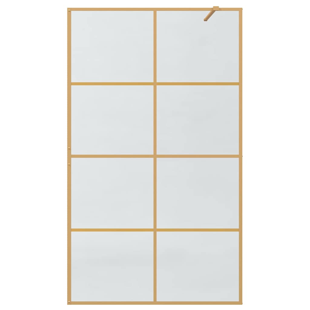 Walk-in zuhanyfal Arany 115 x 195 cm edzett üveg