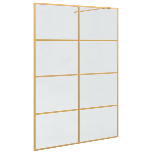 Walk-in zuhanyfal Arany 140 x 195 cm edzett üveg