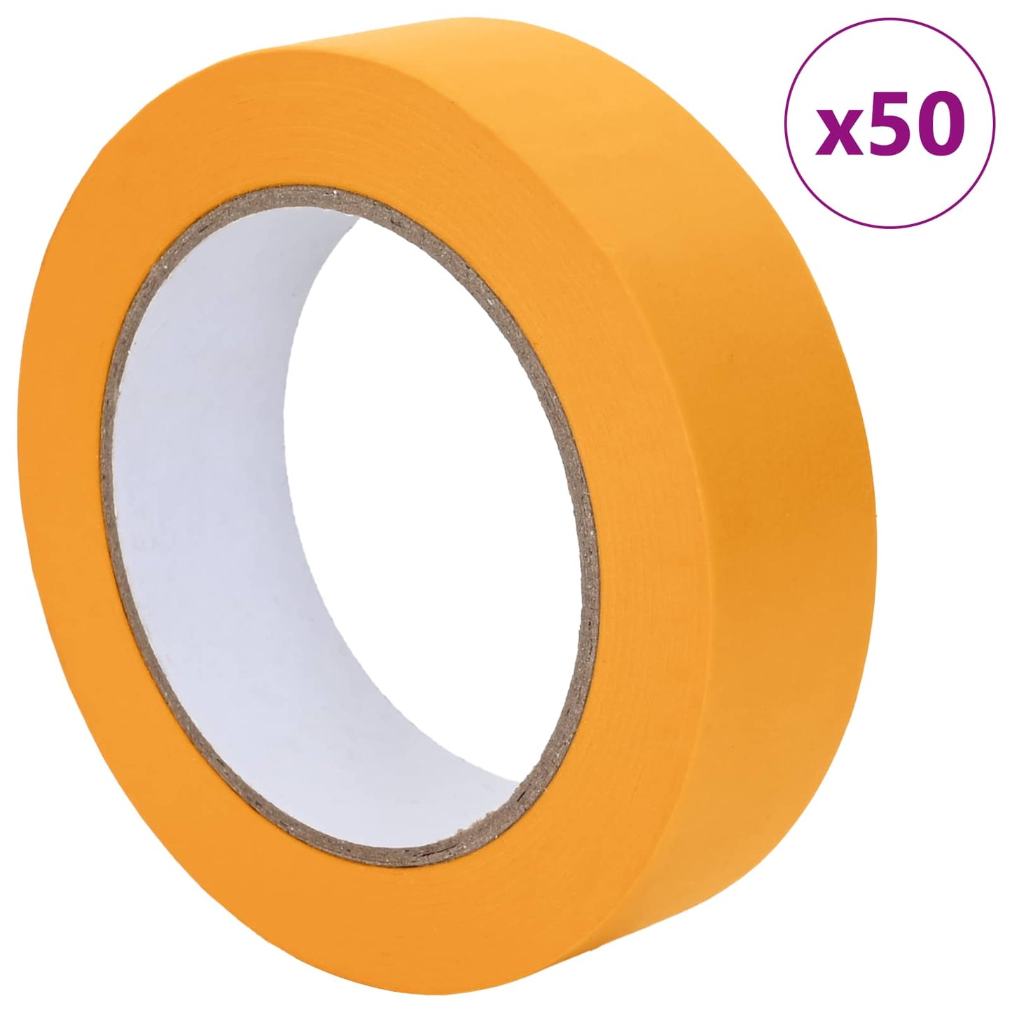 Festő Maszkoló Szalagok 50 pcs Sárga 25mm x 50m Papír