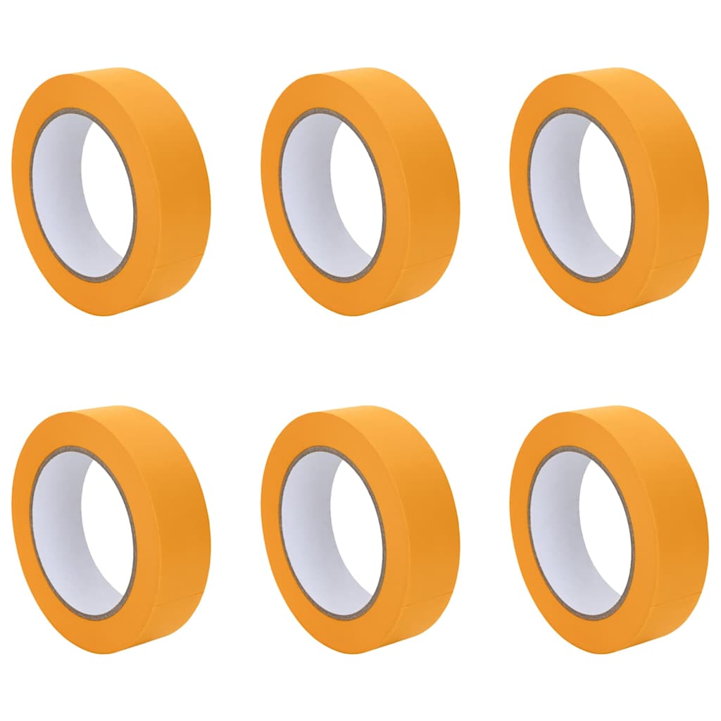 Festő Maszkoló Szalagok 6 pcs Sárga 30mm x 50m Papír