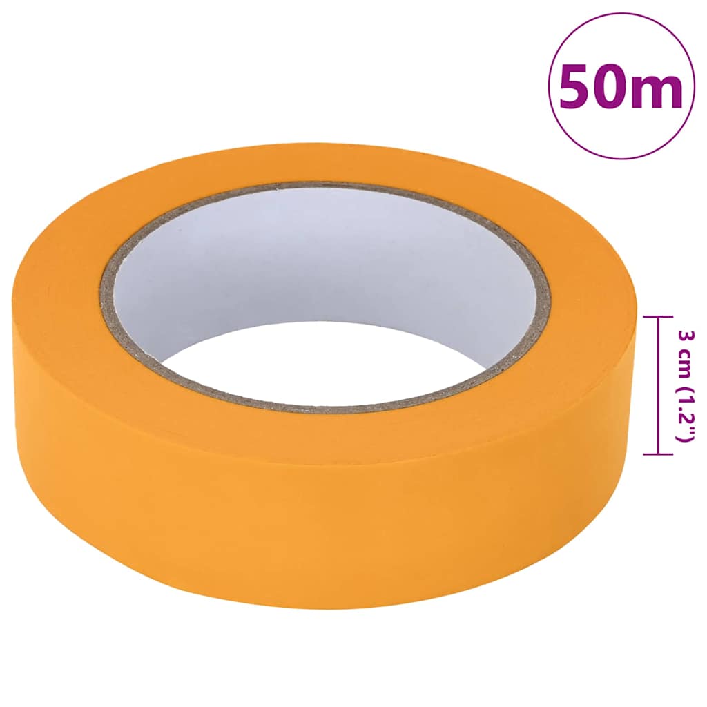 Festő Maszkoló Szalagok 24 pcs Sárga 30mm x 50m Papír