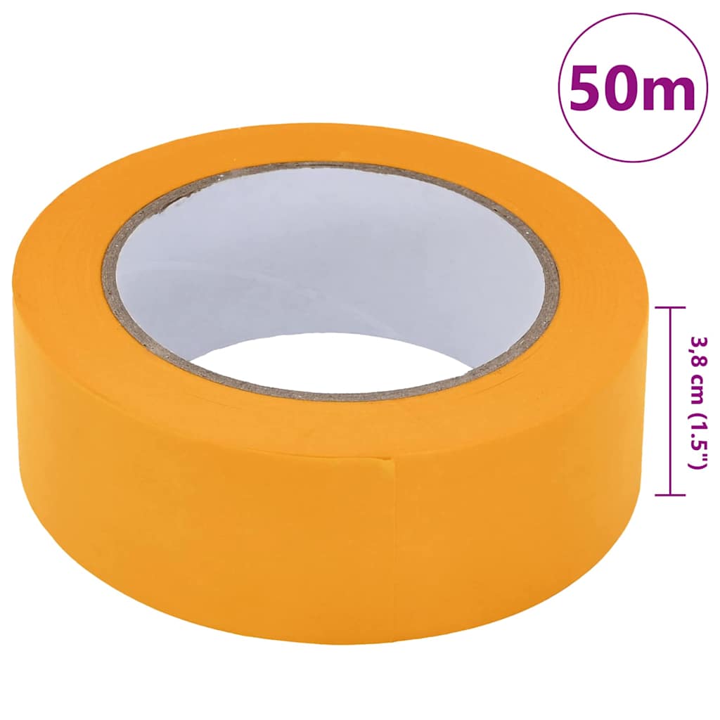 Festő Maszkoló Szalagok 12 pcs Sárga 38mm x 50m Papír