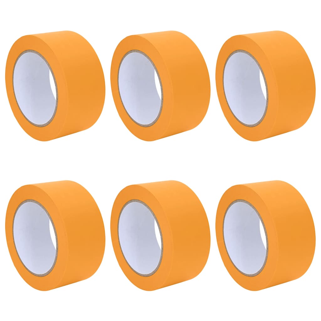 Festő Maszkoló Szalagok 6 pcs Sárga 50mm x 50m Papír