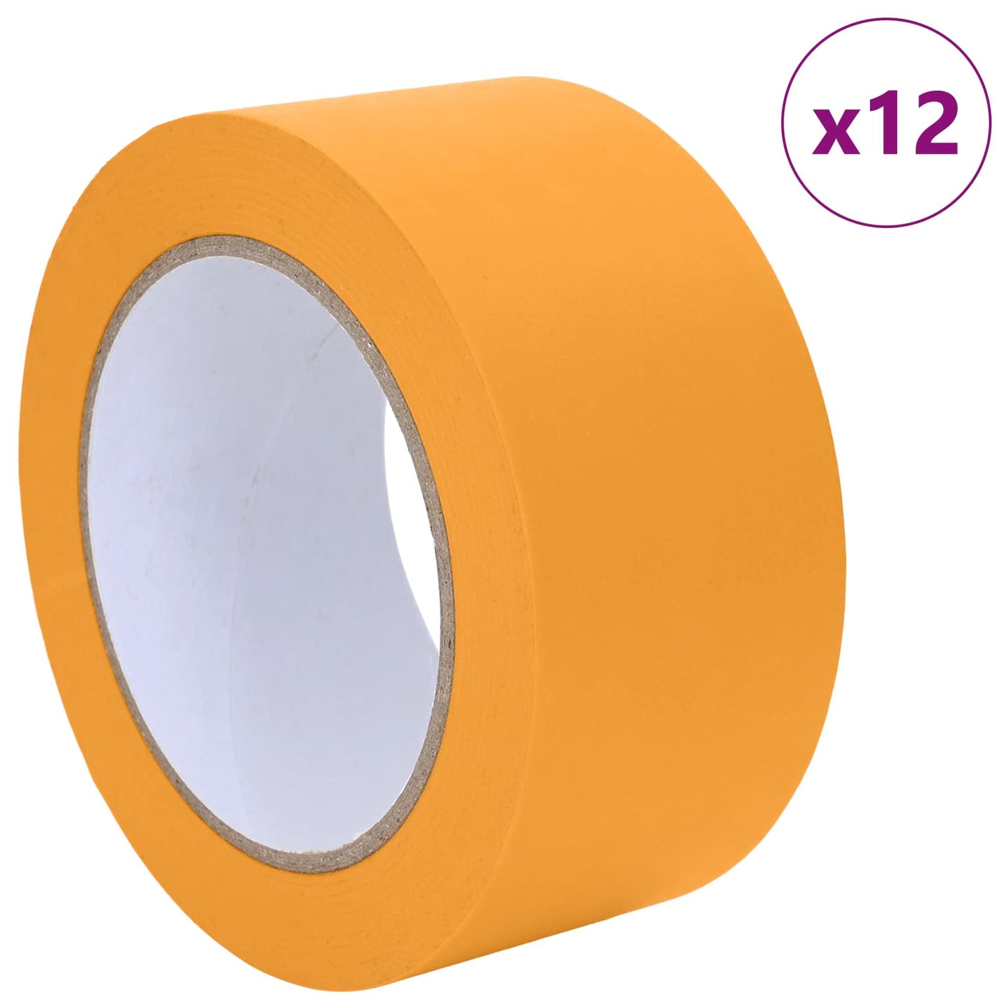 Festő Maszkoló Szalagok 12 pcs Sárga 50mm x 50m Papír