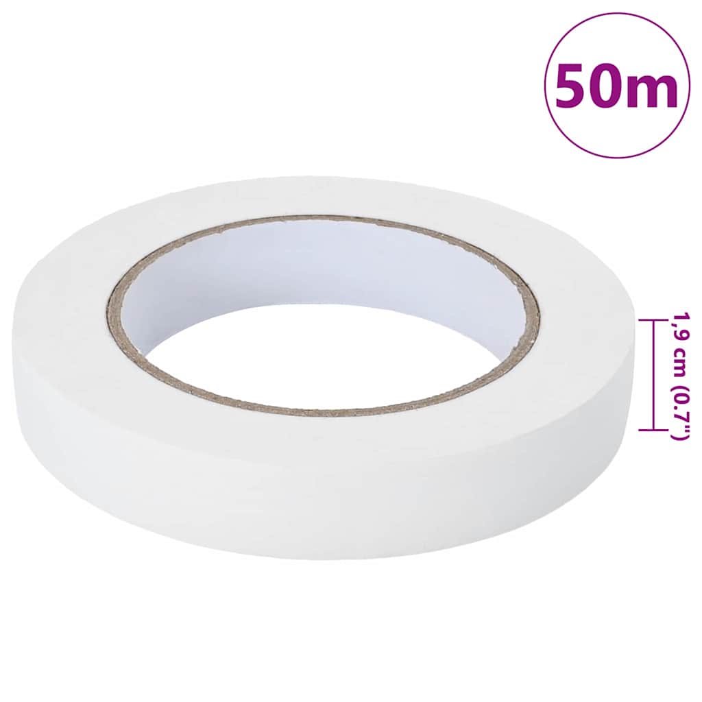 Festő Maszkoló Szalagok 24 pcs Fehér 19mm x 50m Papír