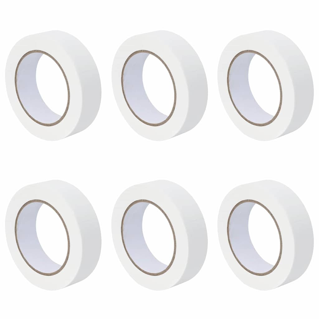 Festő Maszkoló Szalagok 6 pcs Fehér 30mm x 50m Papír