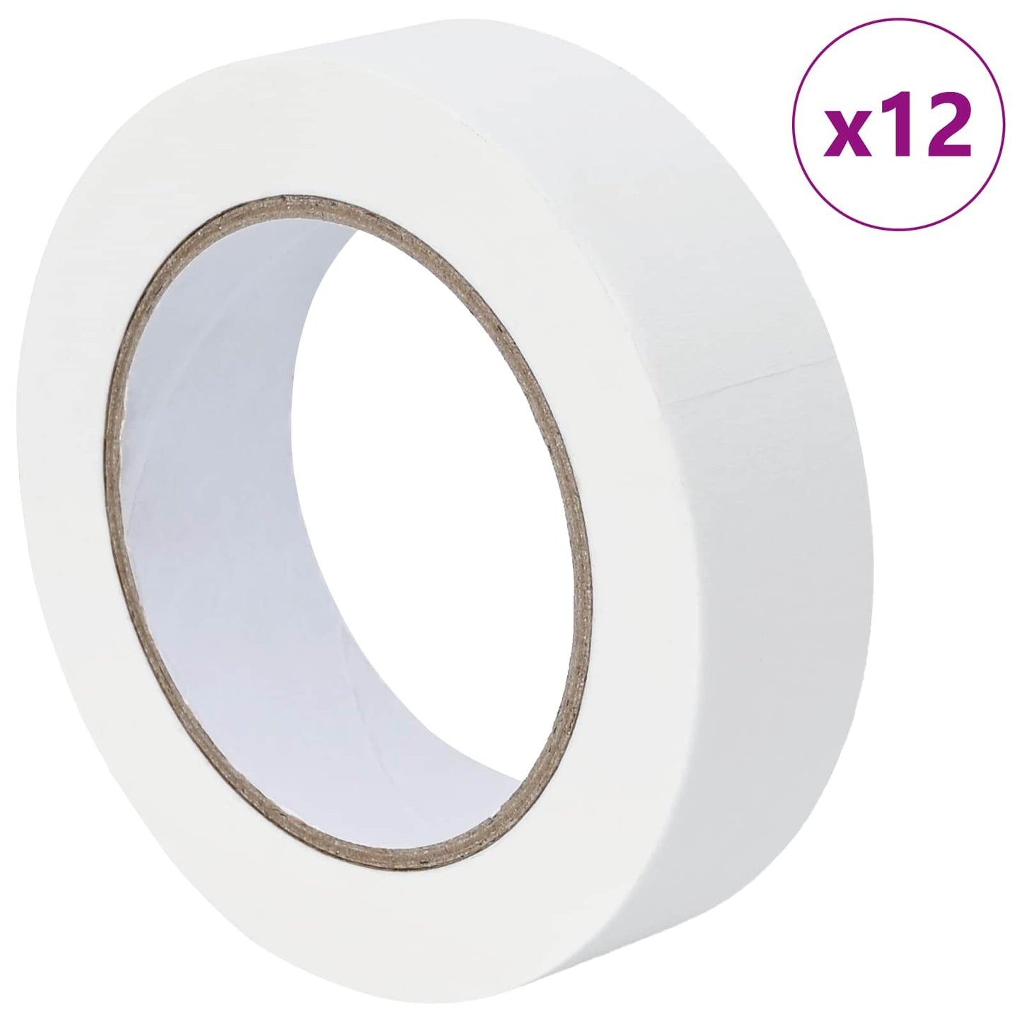Festő Maszkoló Szalagok 12 pcs Fehér 30mm x 50m Papír