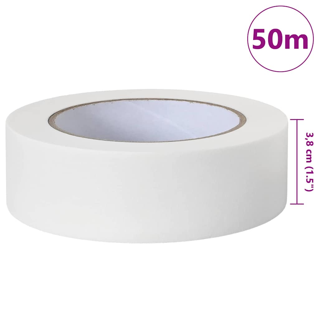 Festő Maszkoló Szalagok 12 pcs Fehér 38mm x 50m Papír