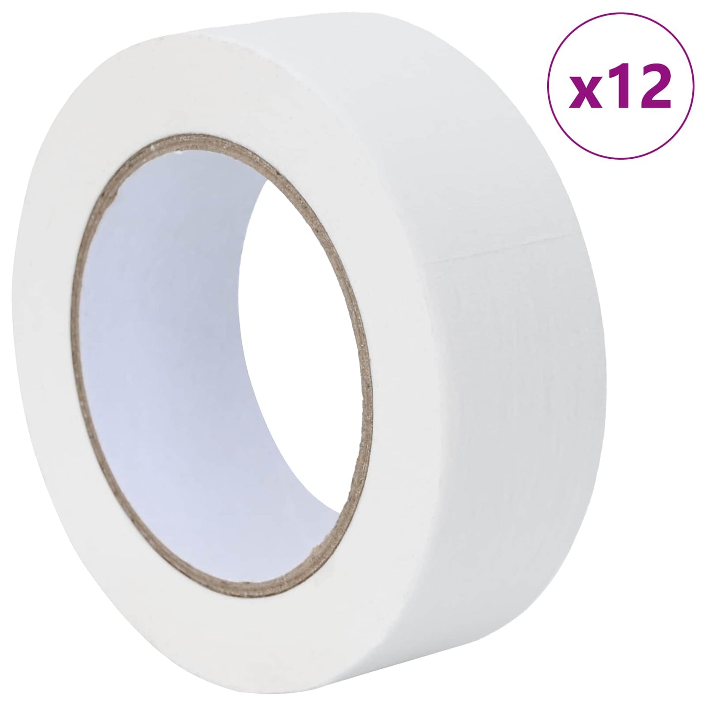 Festő Maszkoló Szalagok 12 pcs Fehér 38mm x 50m Papír
