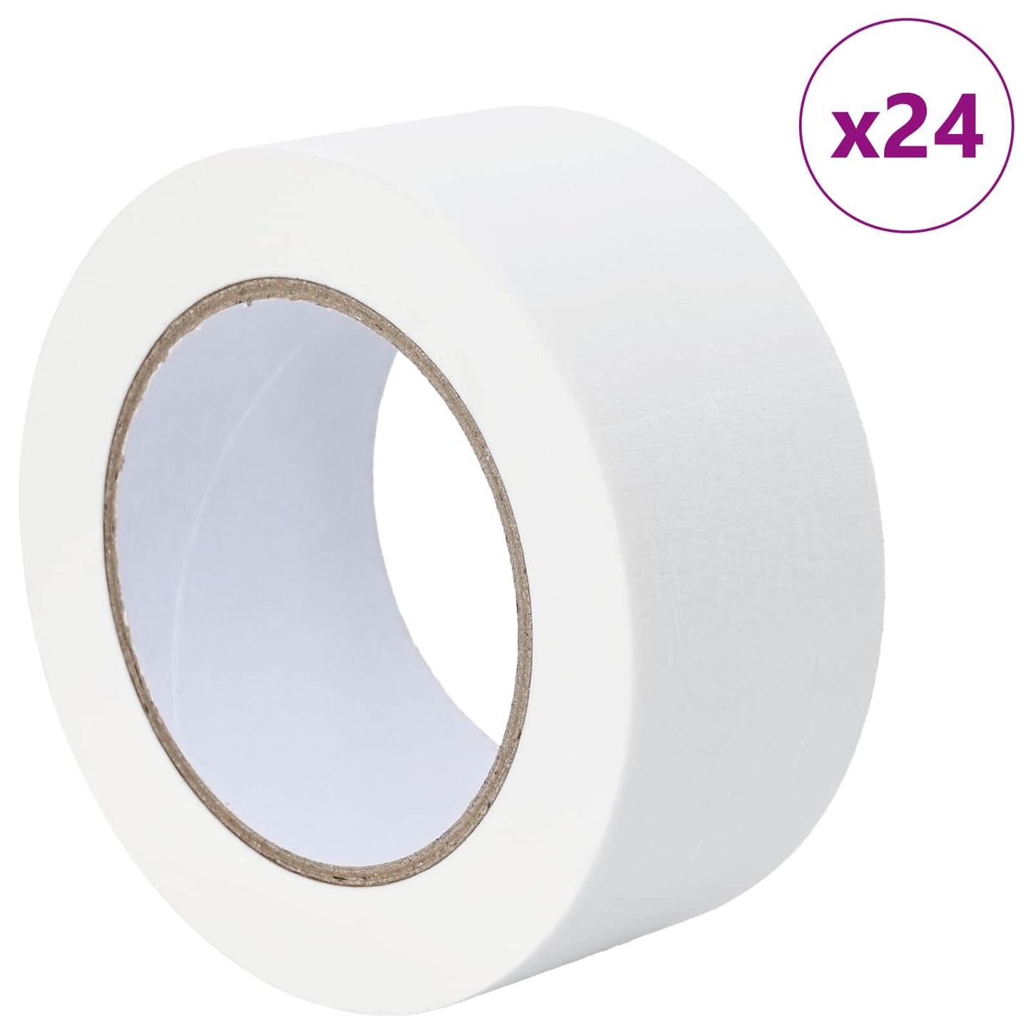 Festő Maszkoló Szalagok 24 pcs Fehér 50mm x 50m Papír