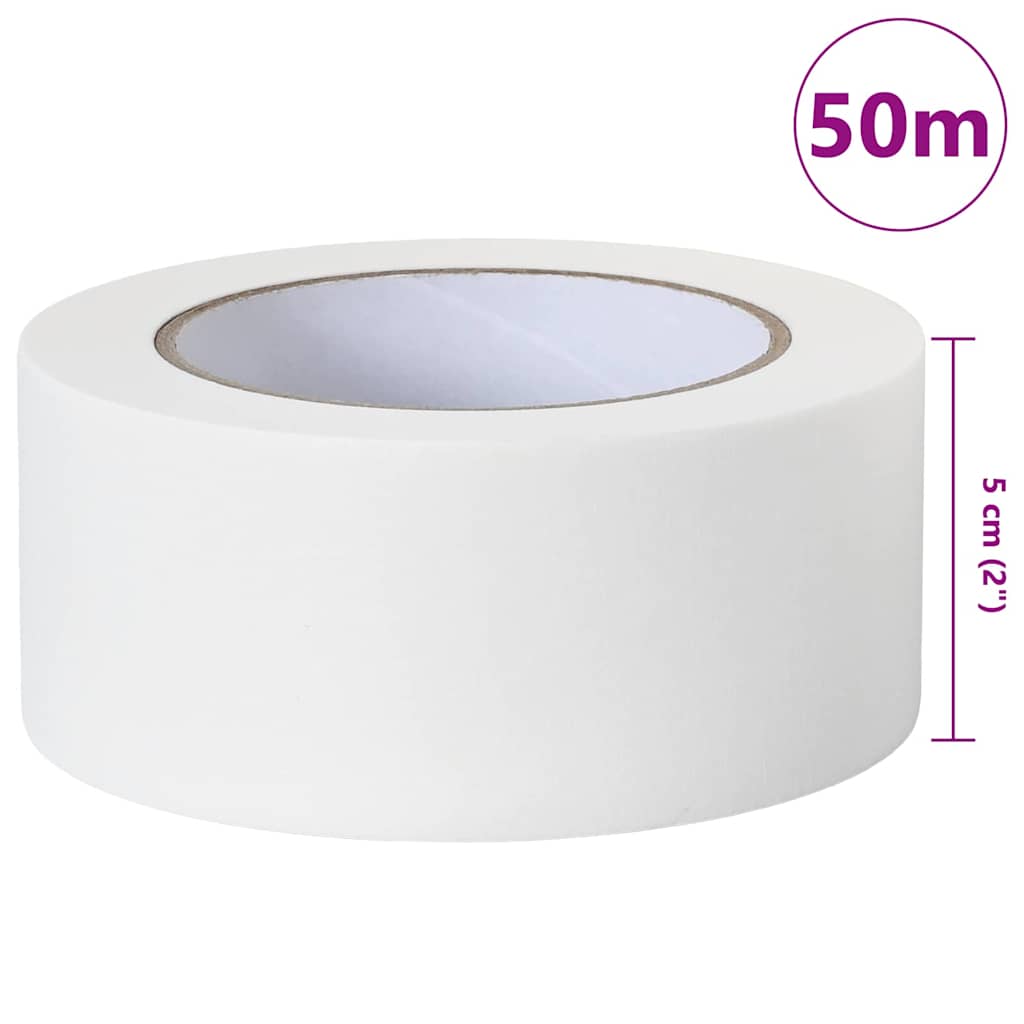 Festő Maszkoló Szalagok 50 pcs Fehér 50mm x 50m Papír
