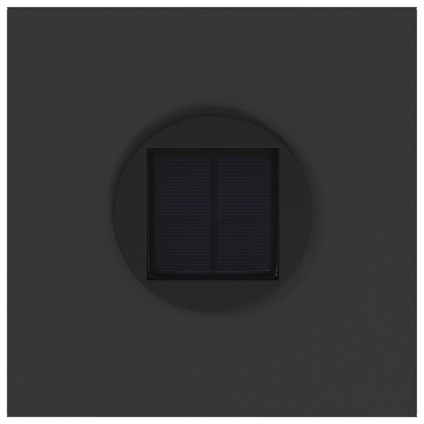 Napelemes LED Útjelző Lámpa 2 pcs Meleg fehér 18 x 18 x 50 cm