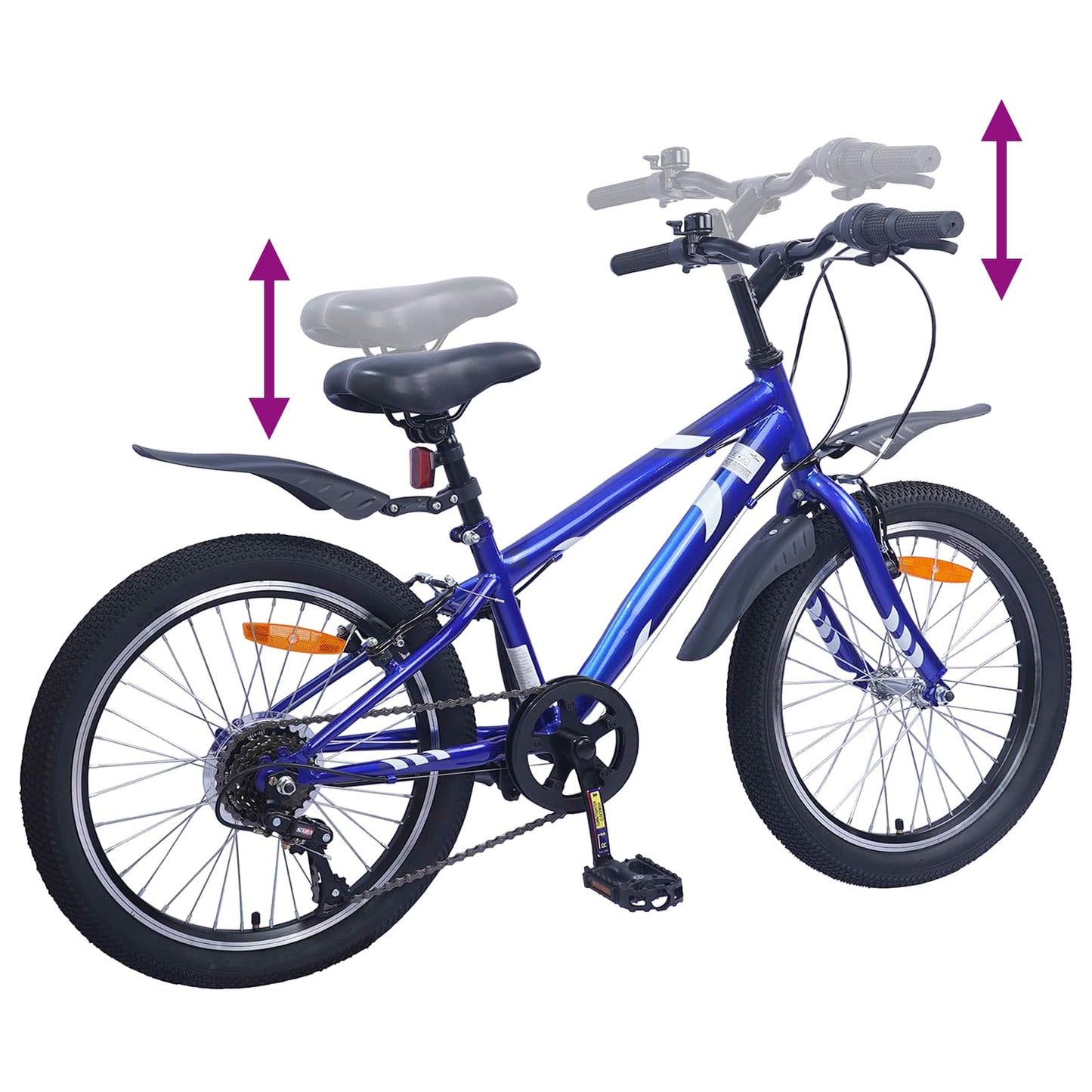 Gyerek Bicikli 20 Hüvelyk 6-Speed 6-11 éves korig ajánlott