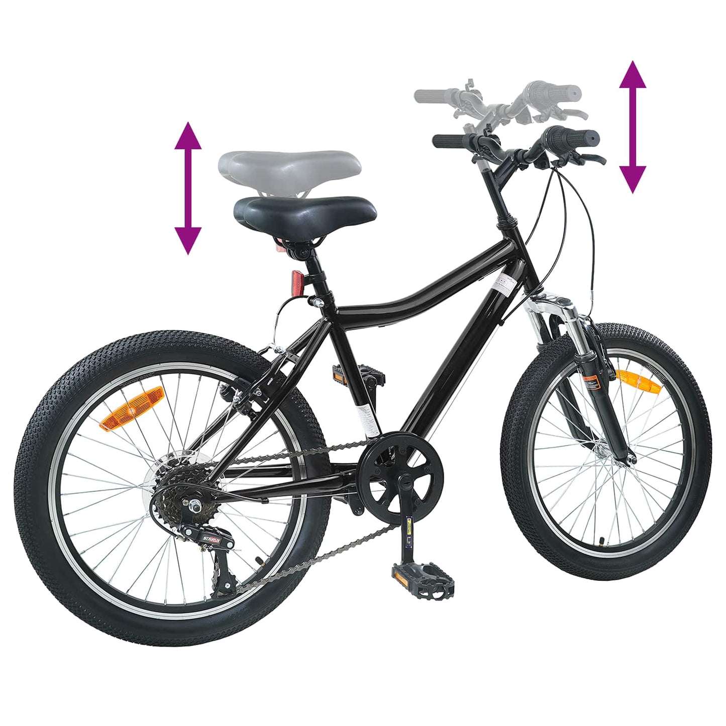 Gyerek Bicikli 20 Hüvelyk 6-Speed 6-11 éves korig ajánlott