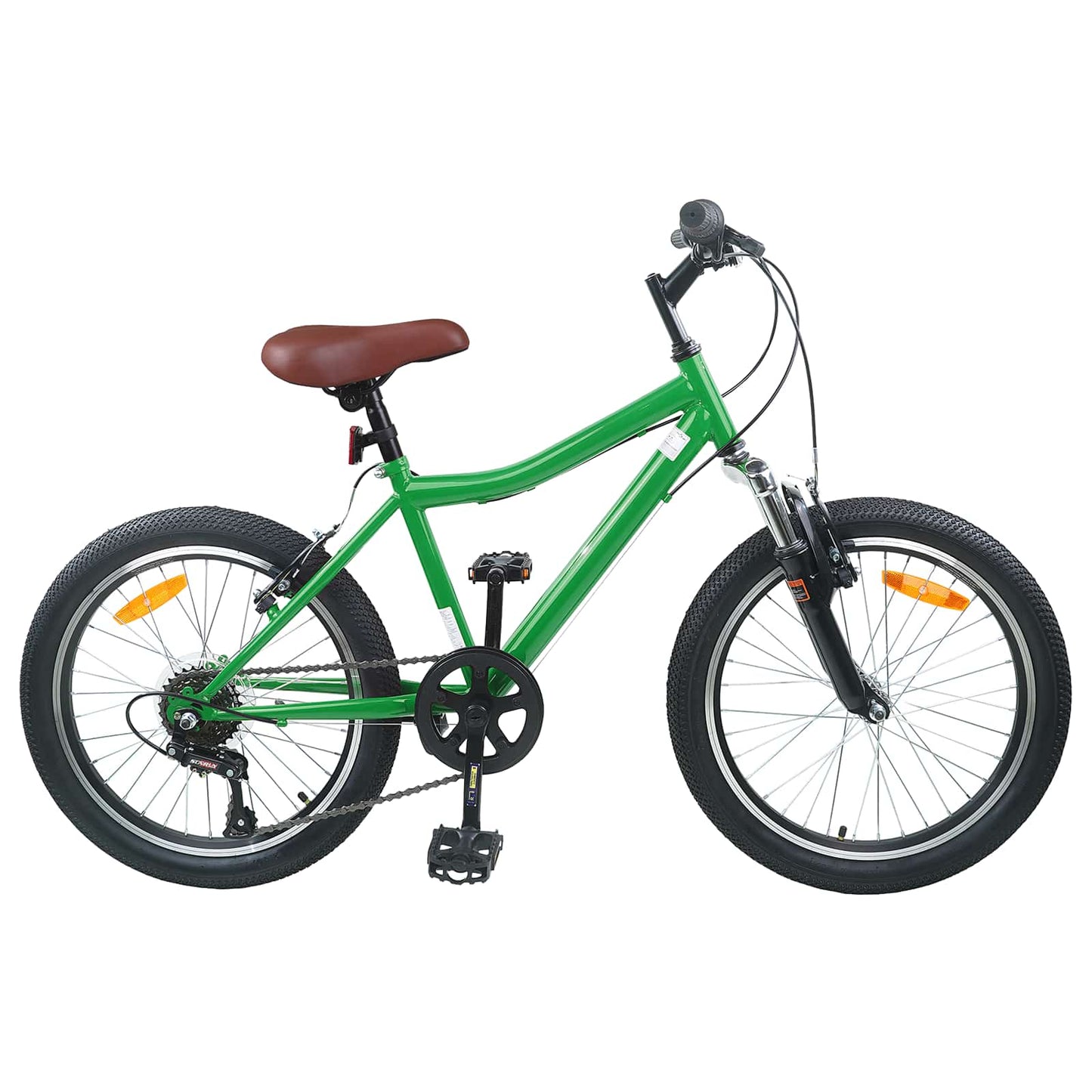 Gyerek Bicikli 24 Hüvelyk 6-Speed 8-12 éves korig Zöld