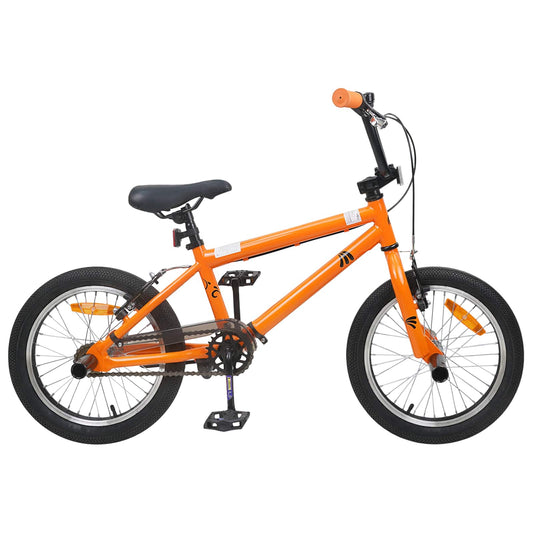 BMX Bicikli 20 Hüvelyk 9 éves kor felett ajánlott Narancssárga