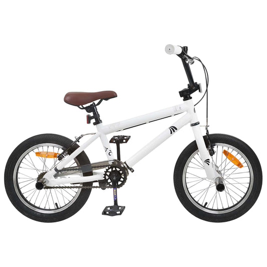 BMX Bicikli 20 Hüvelyk 9 éves kor felett ajánlott Fehér