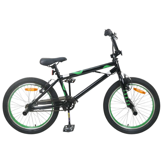 BMX Bicikli 20 Hüvelyk 9 éves kor felett ajánlott Fekete