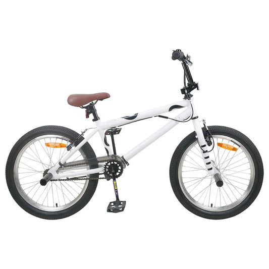 BMX Bicikli 20 Hüvelyk 9 éves kor felett ajánlott Fehér