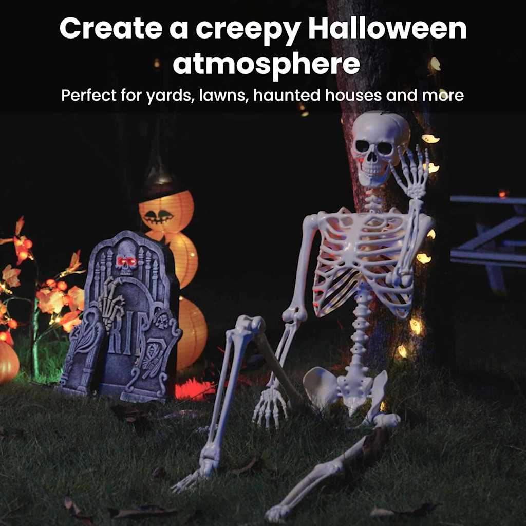 Halloween csontváz 2 pcs Fehér 85 cm PVC