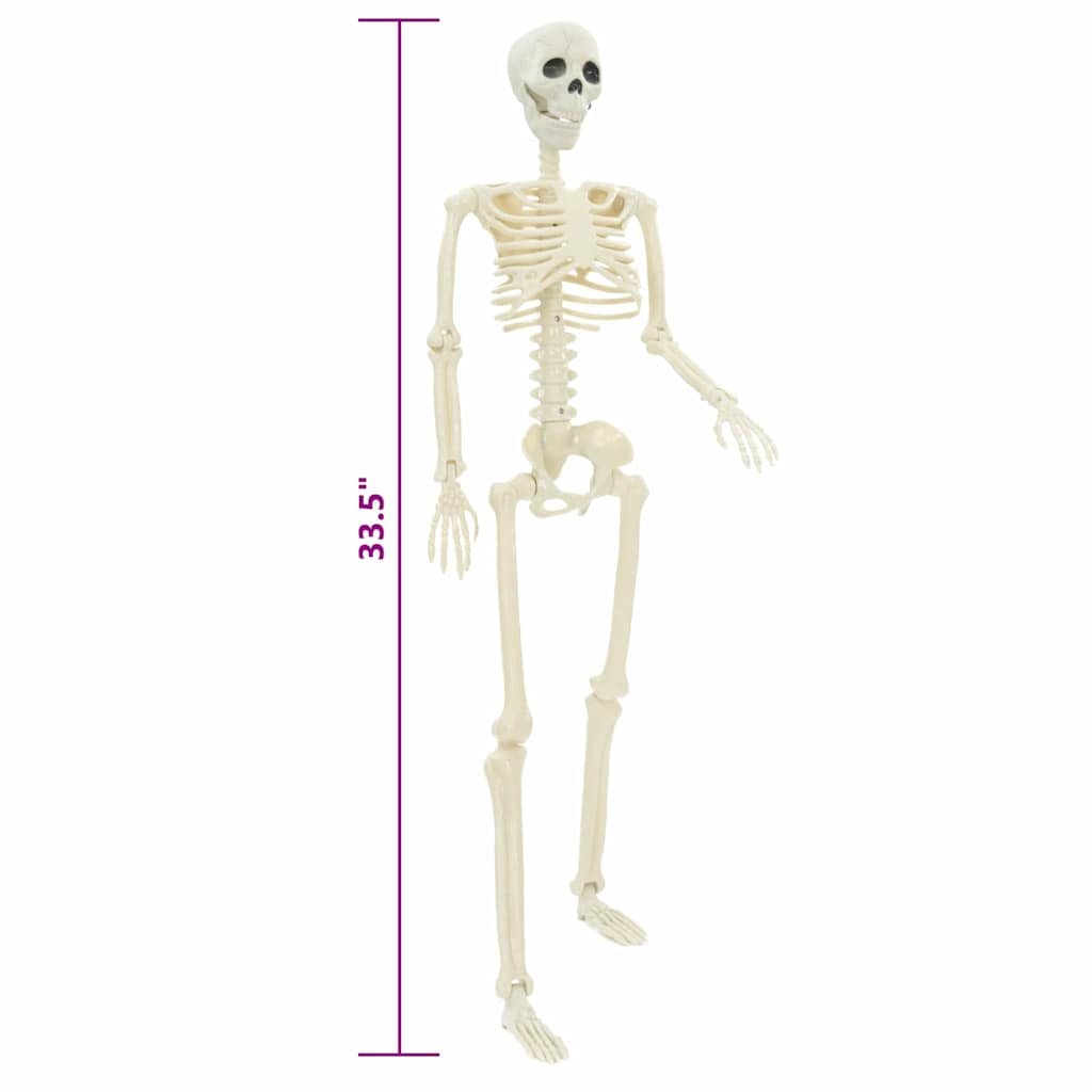 Halloween csontváz 2 pcs Fehér 85 cm PVC