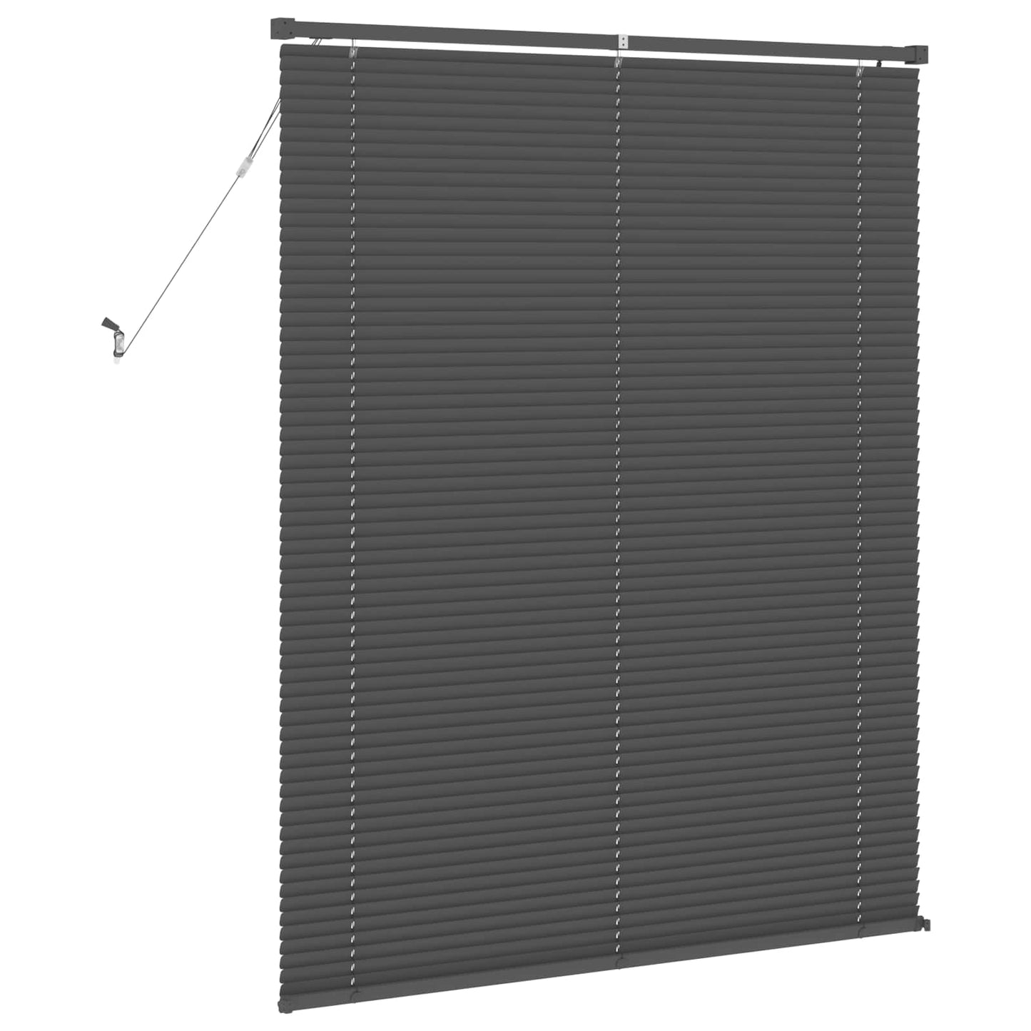 Zsaluzia Ezüst Szürke 150 x 110 cm 25 mm PVC