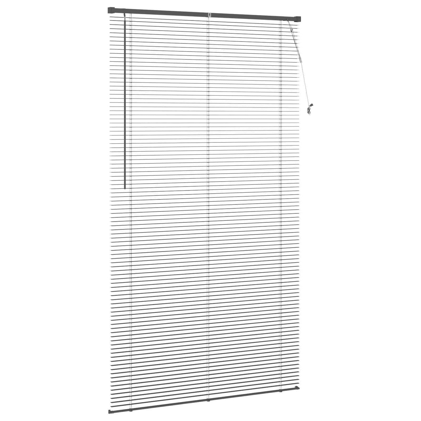 Zsaluzia Ezüst Szürke 213 x 120 cm 25 mm PVC