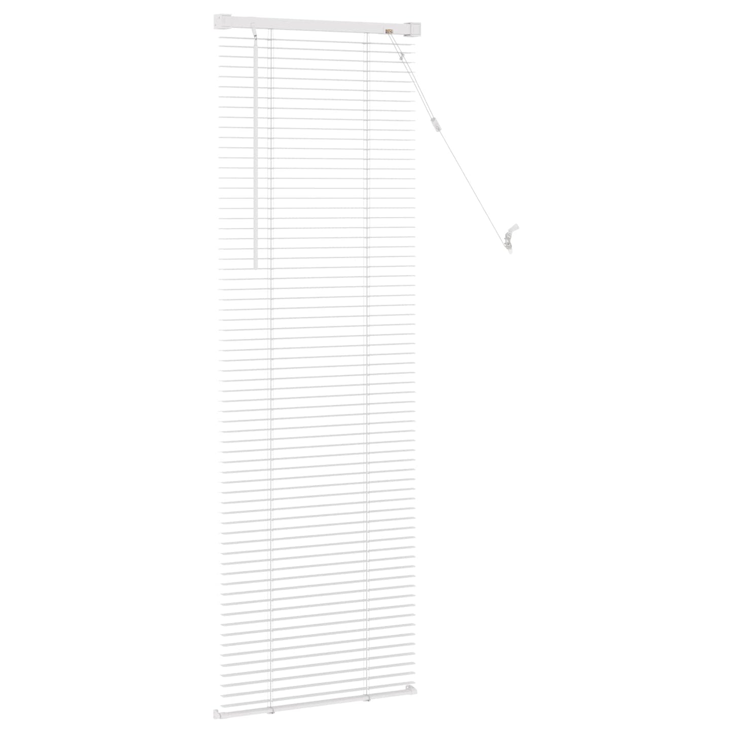 Zsaluzia Fehér 150 x 60 cm 25 mm PVC