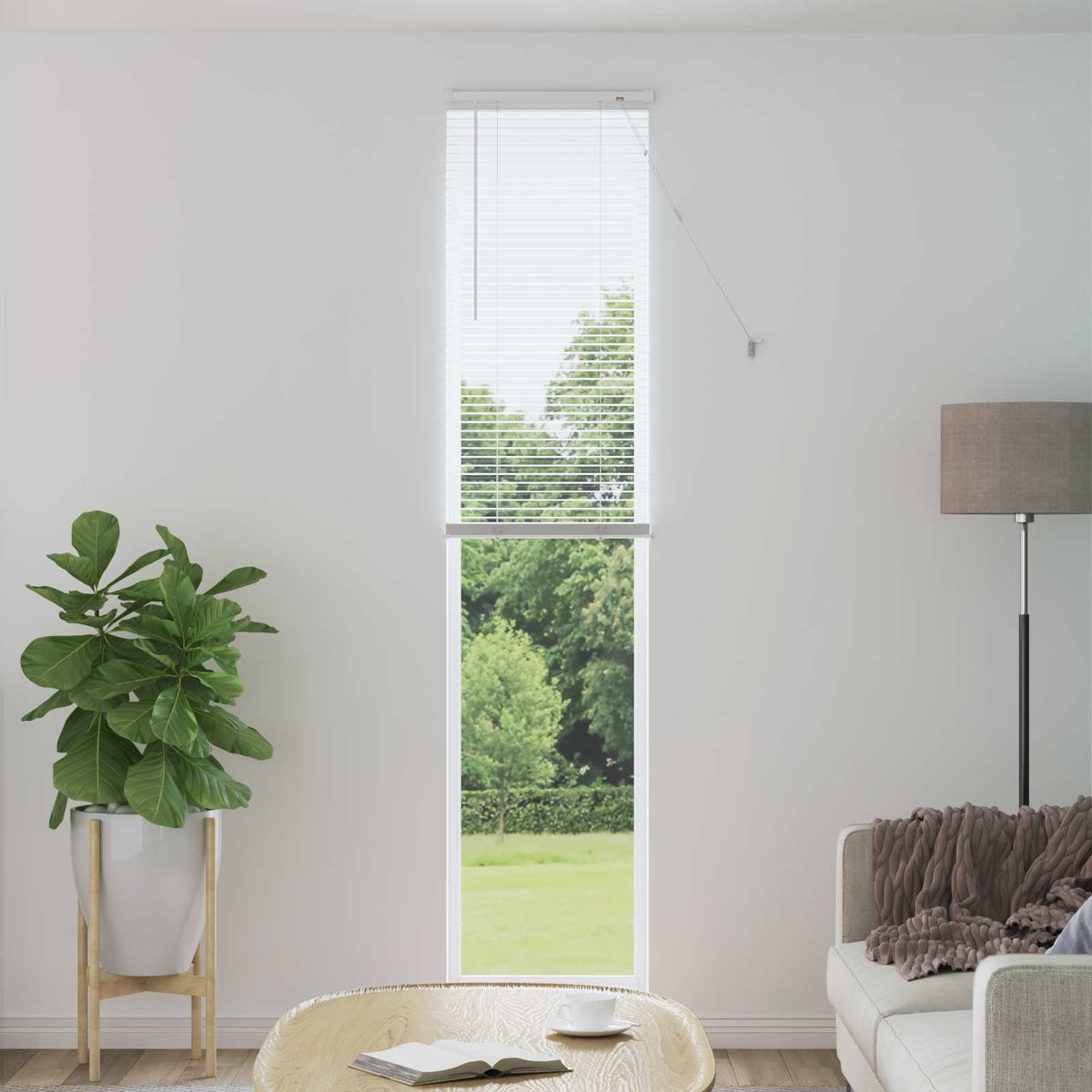 Zsaluzia Fehér 213 x 50 cm 25 mm PVC