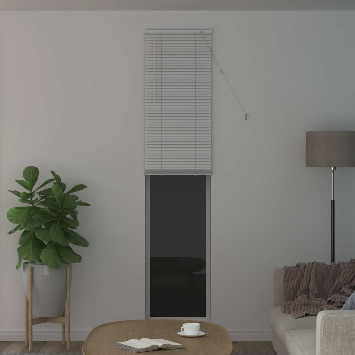 Zsaluzia Fehér 213 x 50 cm 25 mm PVC