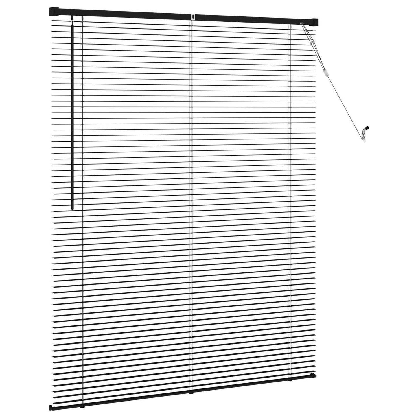 Zsaluzia Fekete 150 x 110 cm 25 mm PVC