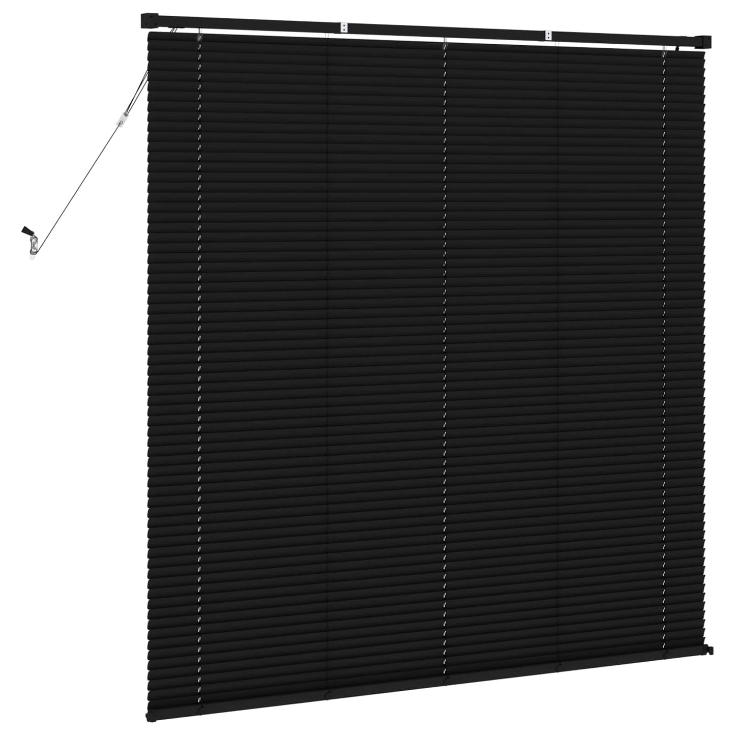 Zsaluzia Fekete 150 x 160 cm 25 mm PVC